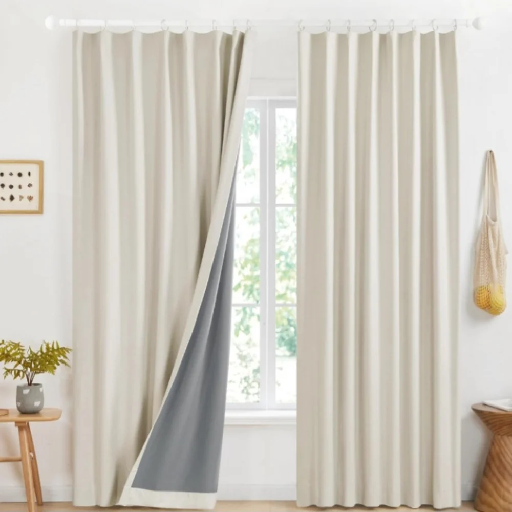 NWT Curtains Black Out set new